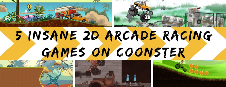 5 Insane 2D Arcade Racing Games on Coonster large