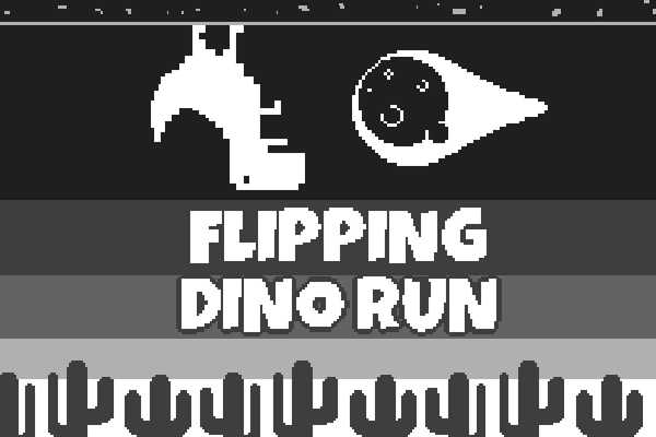 Flipping Dino Run - Dino Run Games