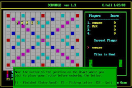 Scrabble thumb