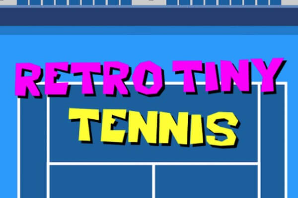 retro tiny tennis