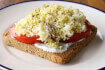 Tomato Cottage Cheese Toast thumb