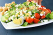 Green Salad with Boiled Eggs thumb