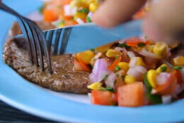 Steak with Corn Salad thumb