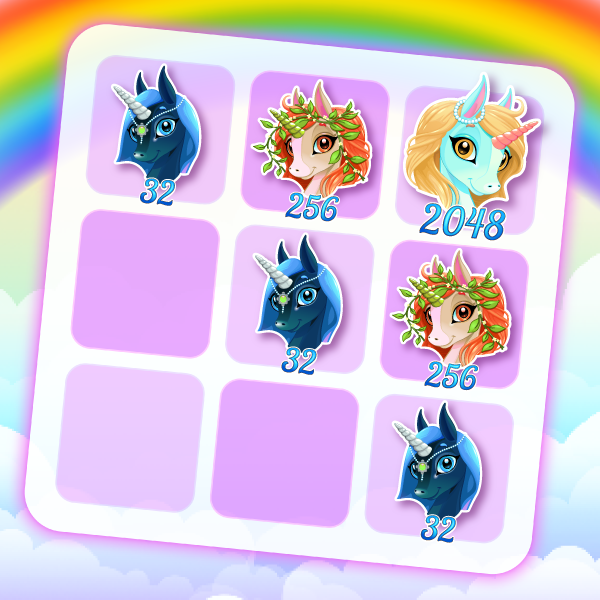 2048 unicorn ezjo