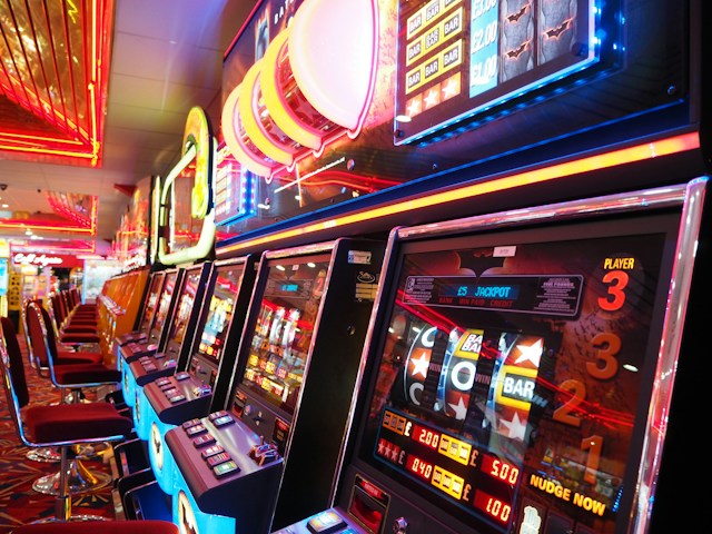 Slot machines with various themes