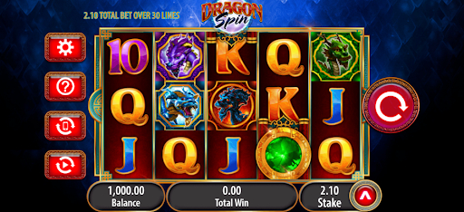 Playing Dragon Spin Slots