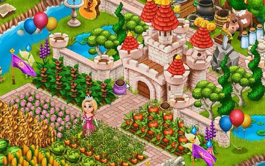 Beautiful Castle & Farm in Royal Story