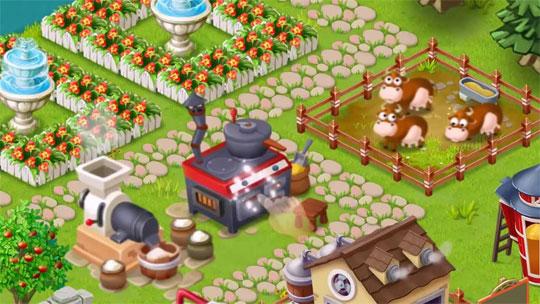 Produce Goods for Sale in Happy Farm