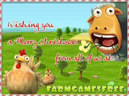 Merry Christmas and a Happy New Year from FarmGamesFree