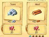 Island Village in-game shop