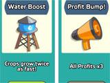 Farm and Click purchasing upgrades