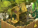 Dismantling the treehouse in Gardenscapes: New Acres