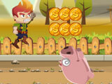 Frenzy Farm: Dodging a pig