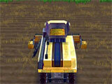 Farming Master 3D driving the harvester