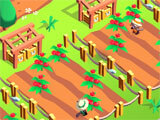 Super Idle Cats building up the farm