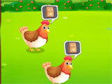 Farm City Tale feeding chickens