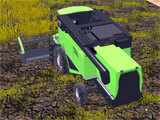 Farmland Farming Sim harvesting crops