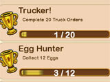 Achivements menu in Harvest Season Harvest Season achivements menu