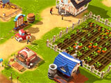 Happy Town Farm building up the farm