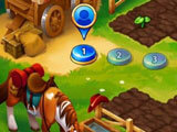 Level selection in Solitaire Golden Prairies