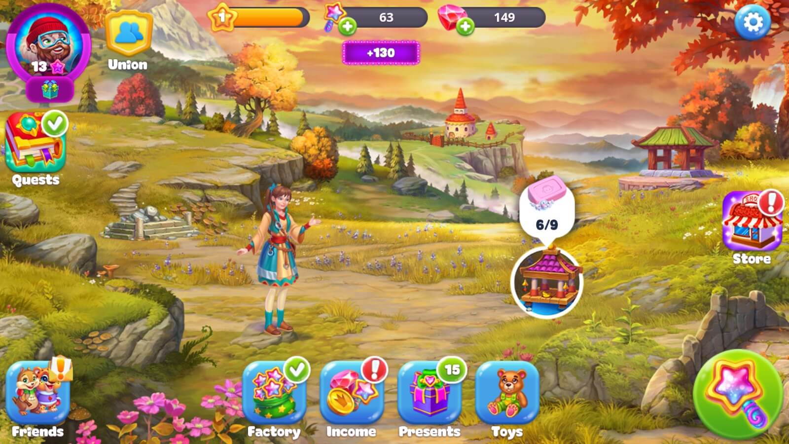 Magic Seasons Farm and Merge Farm Games Free