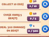 Tasks in the game Tasks in Auto Merge Farm