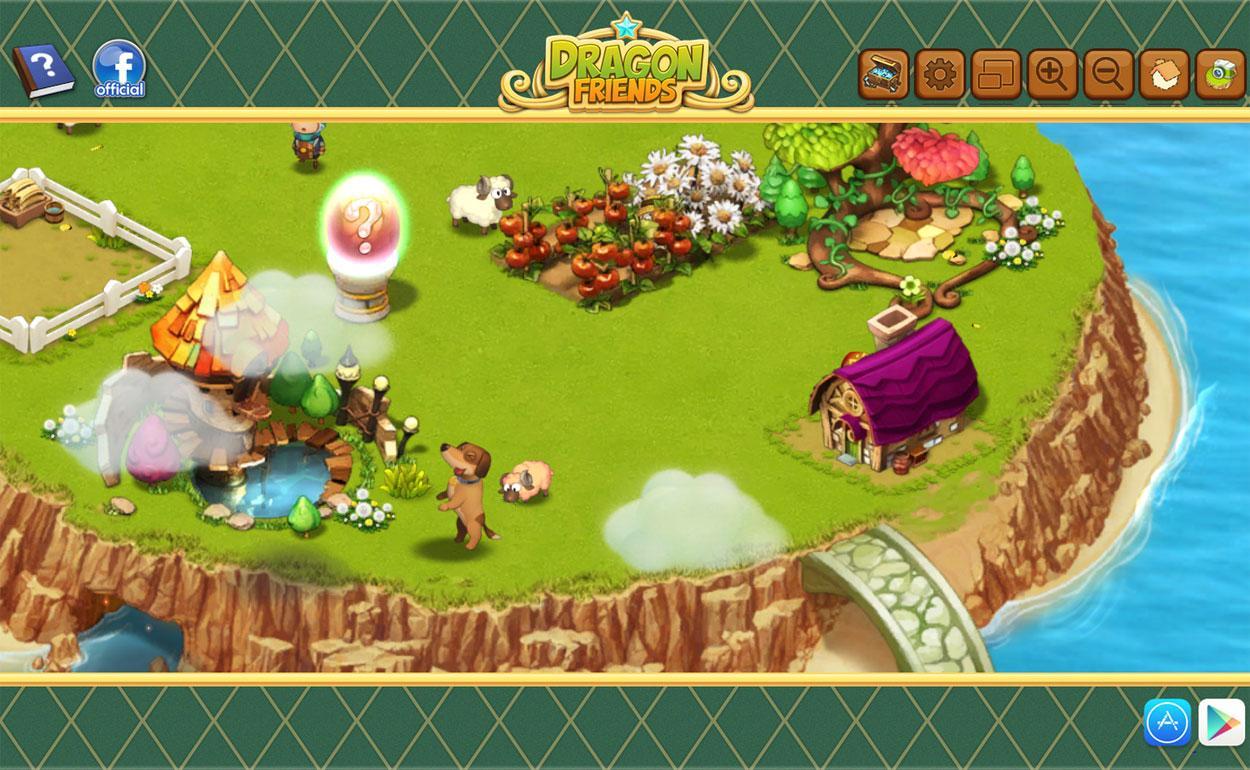 Dragon Friends: Green Witch - Farm Games Free