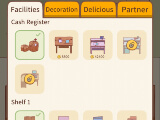 Buying new equipment and items in Pocket Vegetable Garden