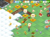 Gathering crops in Merge Farmtown Gathering crops in Merge Farmtown