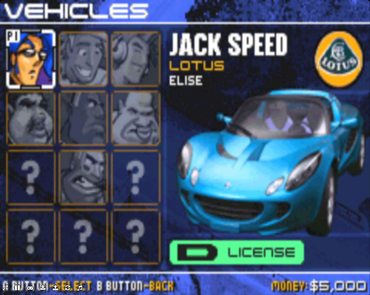 Racing Gears Advance Find Retro