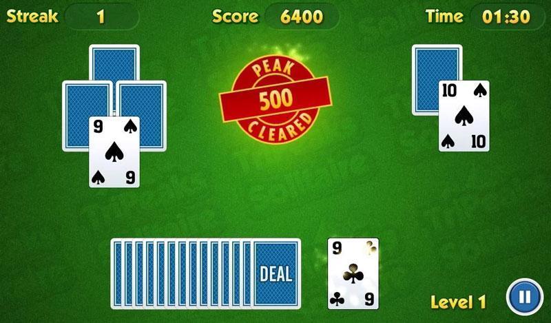 TriPeaks Solitaire Challenge - Free Games Guru