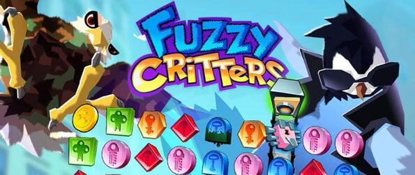 Fuzzy Critters - Help your pet make its way to the end of the pipe in this truly challenging, match-3 puzzle game, Fuzzy Critters!