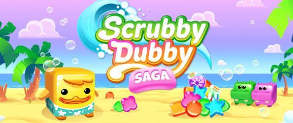 Scrubby Dubby Saga - Enjoy a highly unique match-3 experience that provides a massive twist to the gameplay.