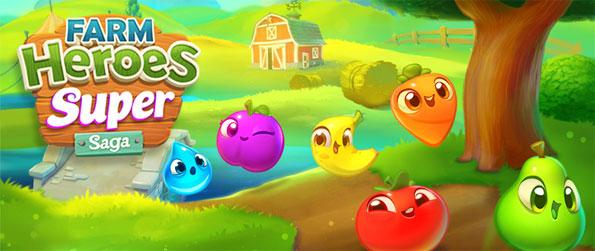 Farm Heroes Super Saga - Farm and Match 3 gaming come together in one exciting package.
