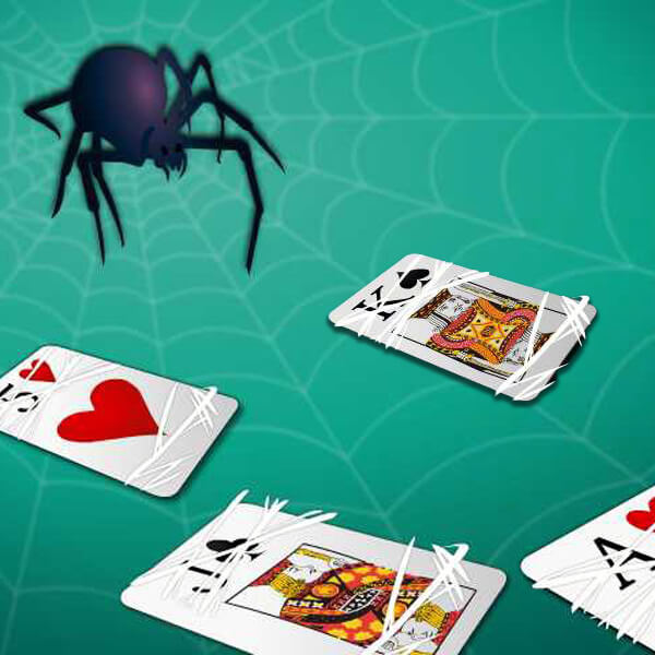 Spider Solitaire 2 Suits Free HTML 5 Games