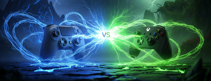 PlayStation vs. Xbox Controllers: A Gamer’s Guide to Choosing the Perfect Fit large