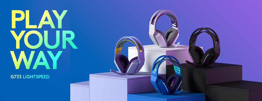Logitech G733 LIGHTSPEED Wireless Gaming Headset large