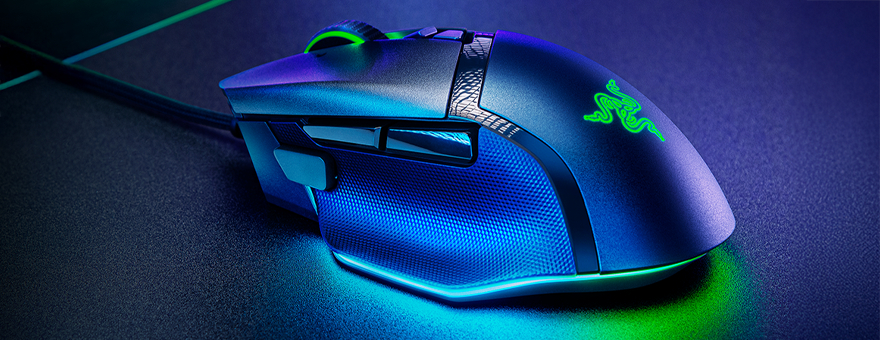 Razer Basilisk V3 Customizable Ergonomic Gaming Mouse large