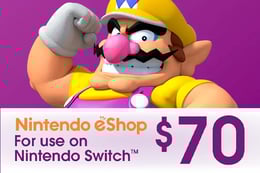 $70 Nintendo eShop Gift Card thumb