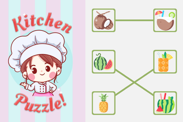 Grandma's kitchen - online puzzle