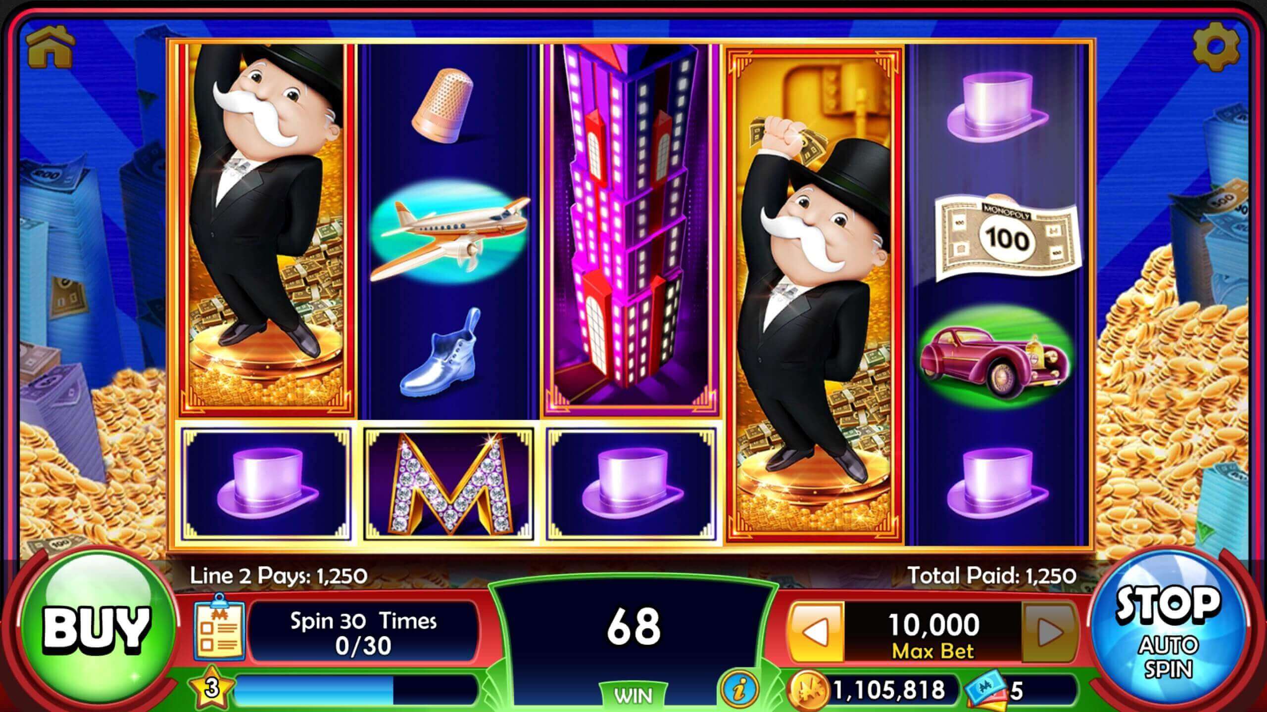 Monopoly Slots - Games4Slots