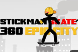Stickman Skate: 360 Epic City thumb