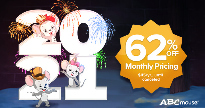 ABCmouse's Amazing New Year Sale! ABCmouse's Amazing New Year Sale!