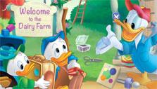 At the Dairy Farm with Donald Duck