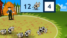 Counting via the farm game in Moneyville