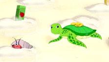 Turtle in Dora and Friends Mermaid Treasure Hunt