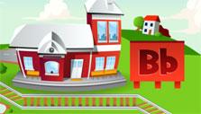 Kids ABC Letter Trains: Building railways