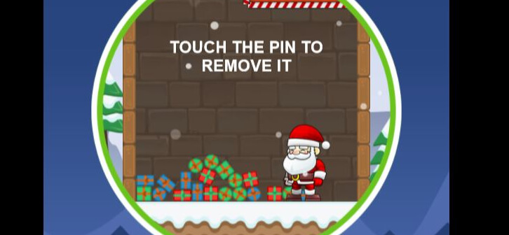 Saving the gifts in Santa Rescue