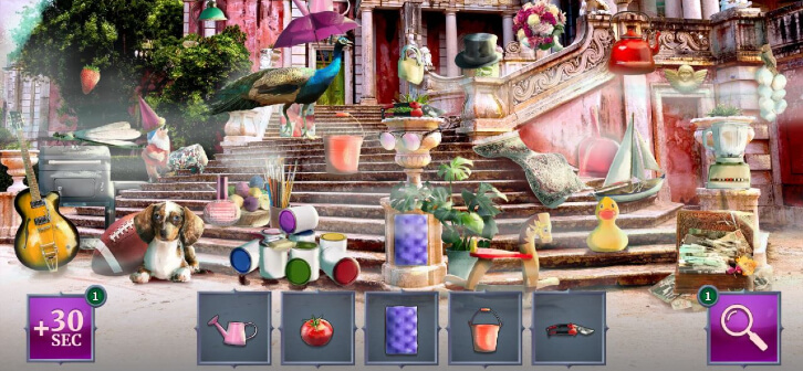 Focus on the item's colors in The Mystery Mansion Focus on the item's colors in The Mystery Mansion