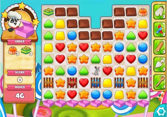 Fun Cake Level in Cookie Jam